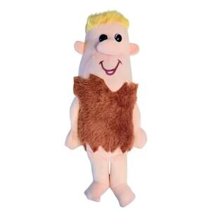 Vintage 1972 Knickerbocker Toy Co. The Flintstones Barney Rubble 12" Tall Plush